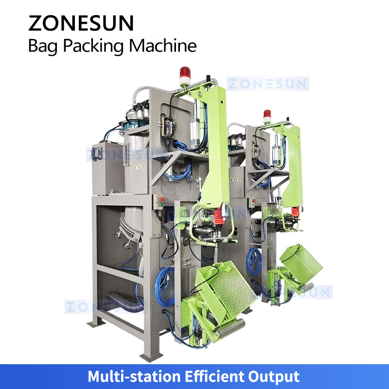 Automatic valve bag filler