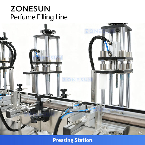 ZONESUN ZS-FAL180X11 Perfume Bottle Filling Capping Production Line