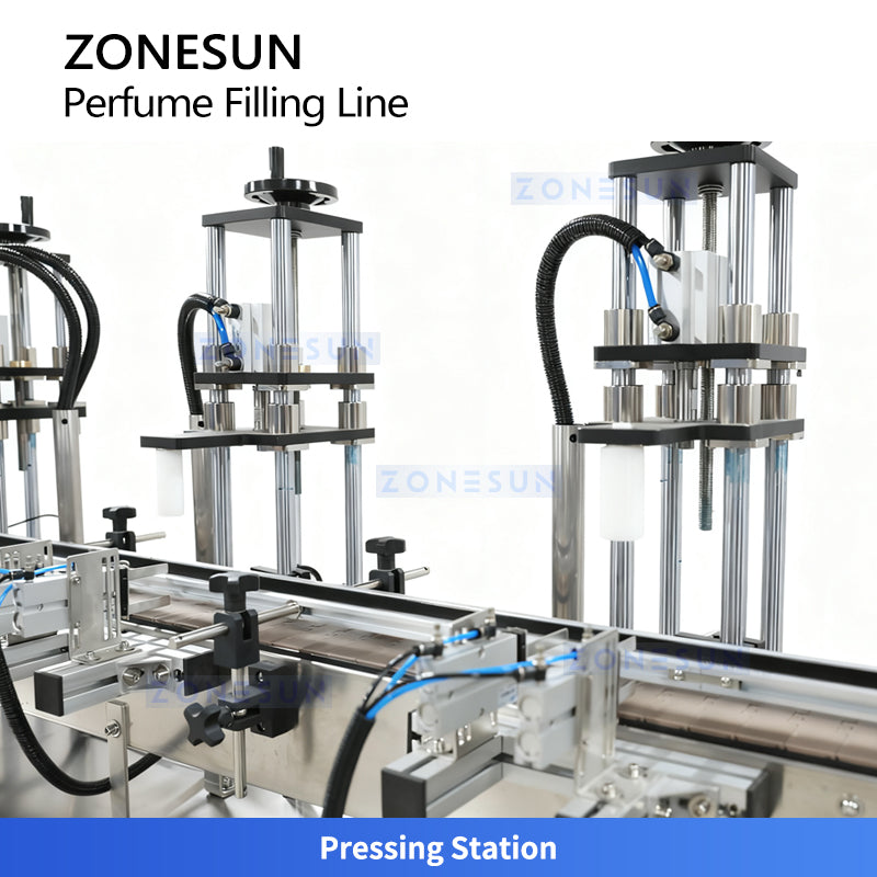 ZONESUN ZS-FAL180X11 Perfume Bottle Filling Capping Production Line
