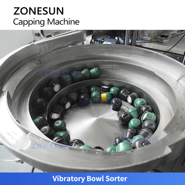ZONESUN ZS-VTXG2 Continuous Motion Dual-Head Tracking Capping Machine