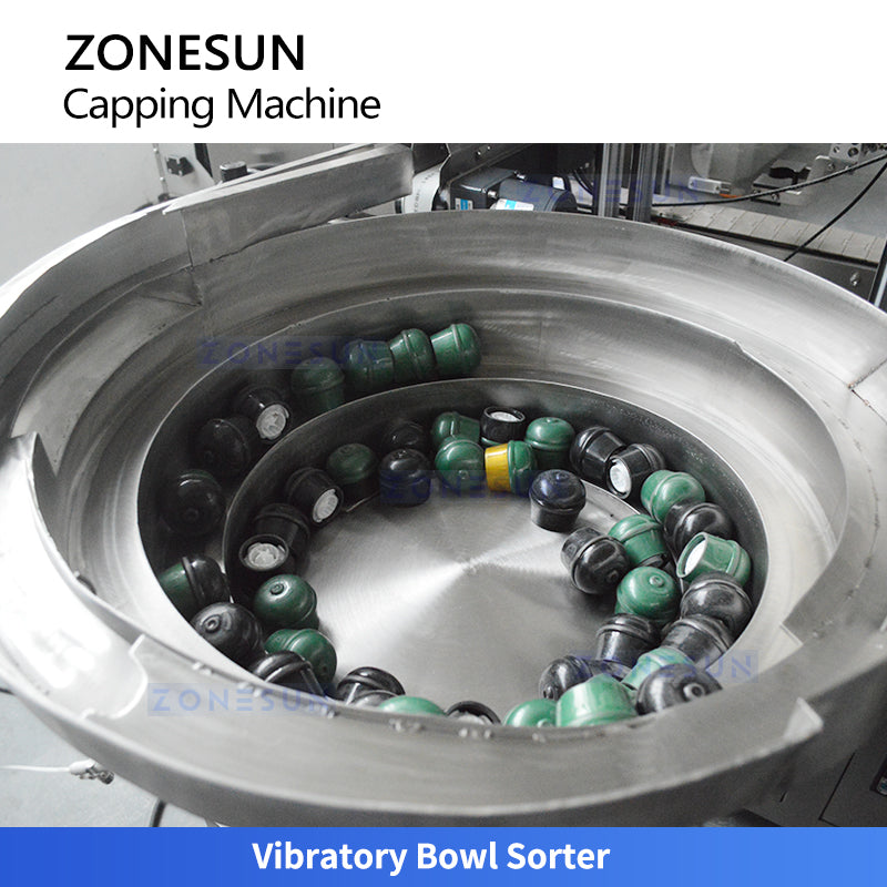 ZONESUN ZS-VTXG2 Continuous Motion Dual-Head Tracking Capping Machine