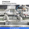 ZONESUN ZS-SWP5 Automatic Dual-Color Screen Bottle Printer With UV Curing System