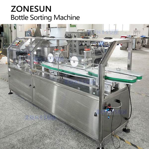 Continuous bottle sorting