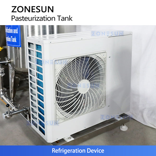 ZONESUN ZS-PRT100L Milk Pasteurization Tank with Heating and Cooling