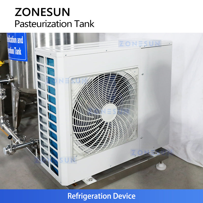 ZONESUN ZS-PRT100L Milk Pasteurization Tank with Heating and Cooling