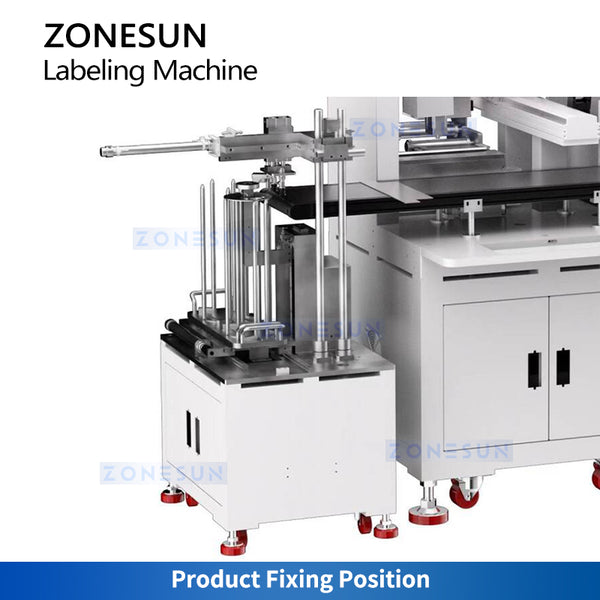 ZONESUN ZS-STB1 Automatic CCD Vision Flat Surface Labeling Machine with Feeder