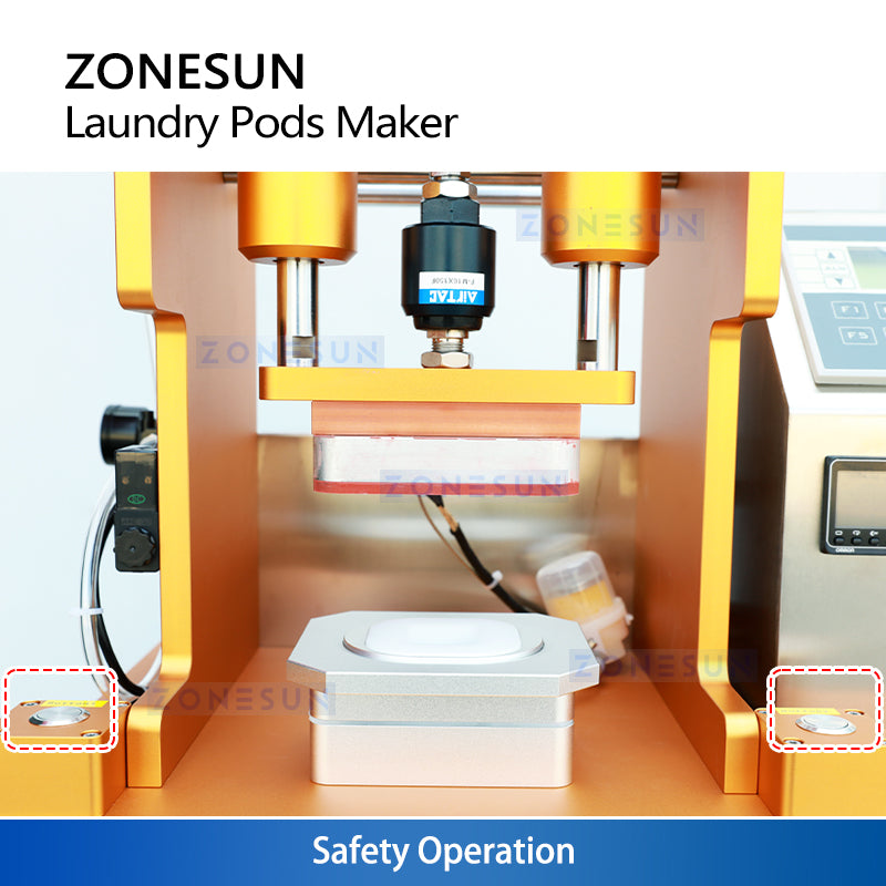 ZONESUN ZS-LP1 Desktop Laundry Pod Sample Maker with Custom Molds