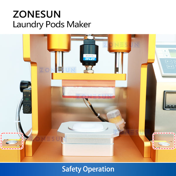 ZONESUN ZS-LP1 Desktop Laundry Pod Sample Maker with Custom Molds