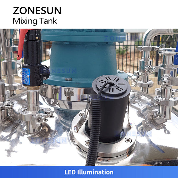 Vacuum Emulsifying Mixer Tank