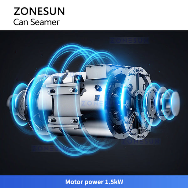 ZONESUN ZS-CS1 Can Seamer Machine For Large-sized Cylindrical Cans