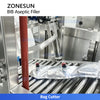 ZONESUN ZS-BIB210 Automatic Aseptic Bag-in-Box Filling Machine for Juice Dairy Sauce and Liquid Food Products 2-25L BIB Bags