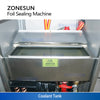 ZONESUN ZS-FK5000 Water Cooled Bottle Sealing Machine coolant tank