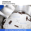 ZONESUN ZS-LPH200 Automatic Bottle Flipping and Unscrambling Machine with Elevator