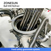 ZONESUN ZS-BM150 Industrial Vertical Chocolate Ball Mill Refiner for Chocolate Cocoa Paste and Nut Butter Grinding