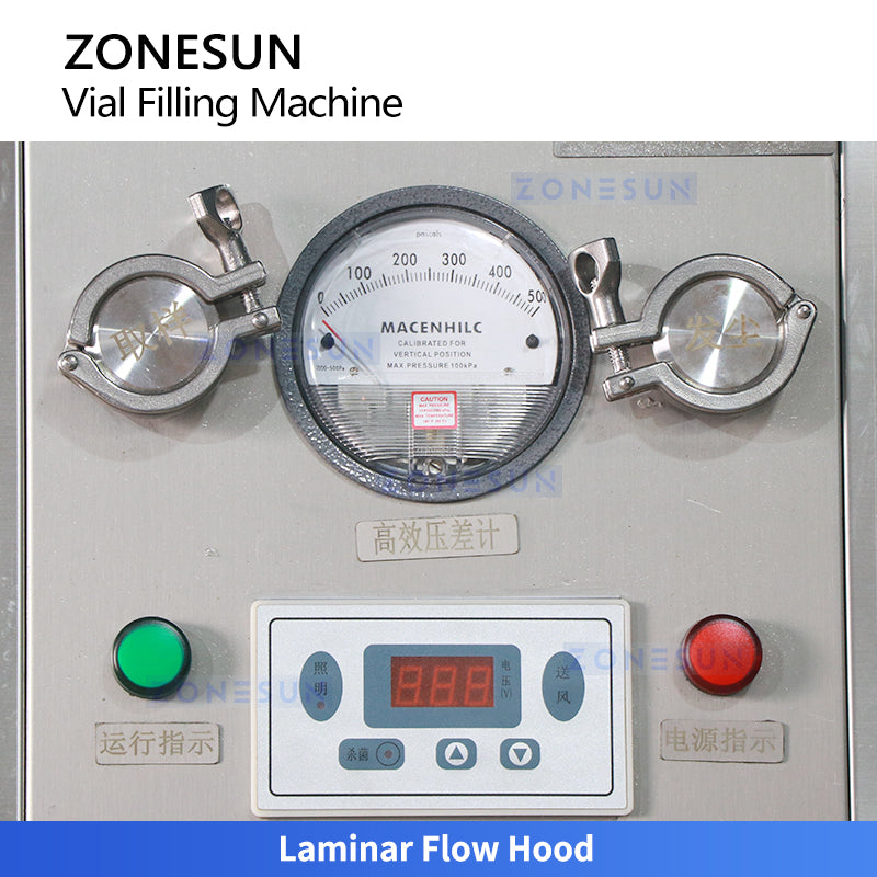 laminar flow filling machine