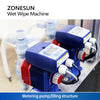 ZONESUN ZS-WZJP4 Wet Wipe Packaging Machine Automatic Packer