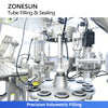 NESUN ZS-FS80P High-Speed Automatic Plastic & Laminated Tube Filling and Heat Sealing Machine