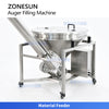 ZONESUN ZS-FM5D Automatic Double Head Auger Powder Filling Machine with Screw Feeder