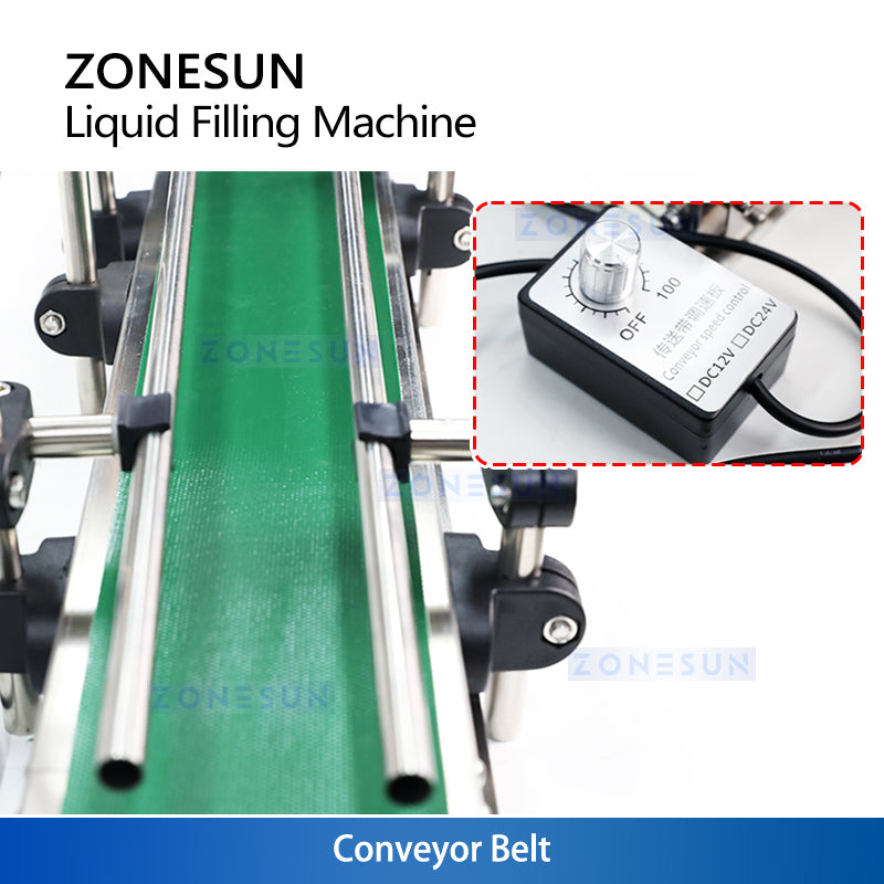 ZONESUN ZS-DPYT200 Dual Nozzle Diaphragm Pump Liquid Filling Machine