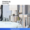 Máquina tapadora de llenado de líquidos con bomba peristáltica rotativa personalizada ZONESUN 