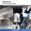 ZONESUN Fully Automatic ZS-JG25 V‑Cut Tube Cutting Machine for Cosmetic Pump Tubes & Sprayer Tubes | Industrial Tube Cutter