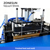ZONESUN ZS-VPM20 Horizontal Vacuum Shrink Packaging Machine For Disposable Bath Towels / Tissue