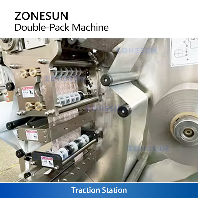 Double blister packaging machine