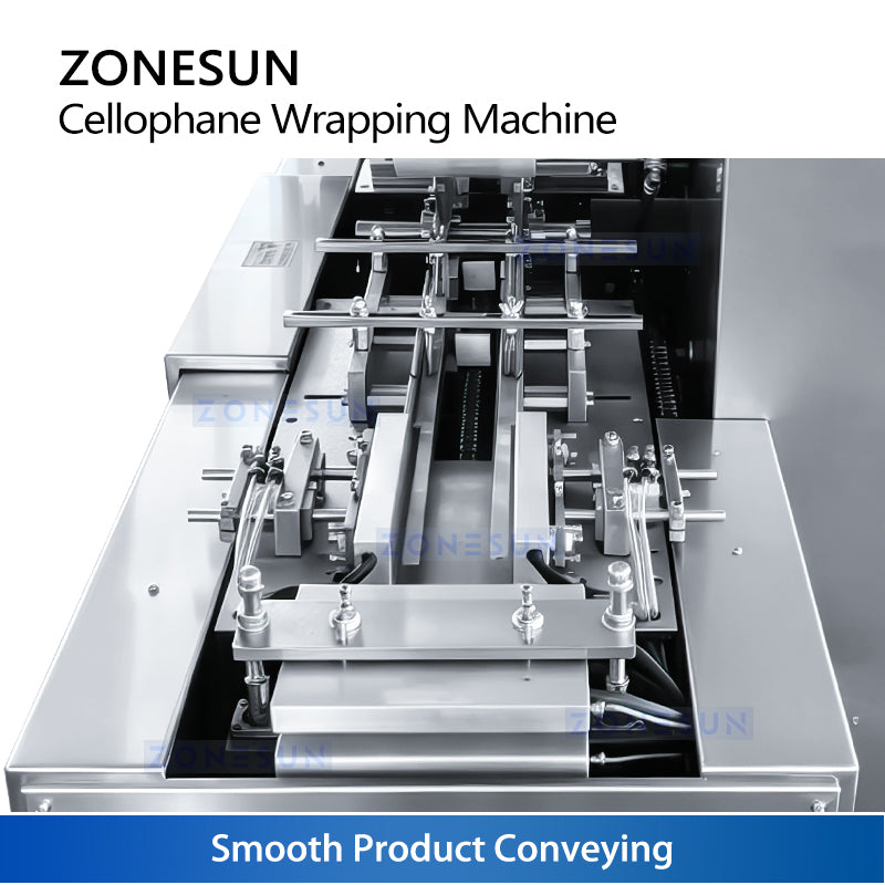 ZONESUN ZS-BT220 Horizontal BOPP Cellophane Film Box Wrapping Machine