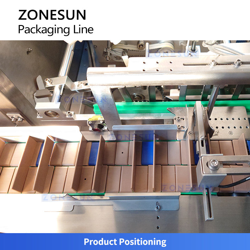 ZONESUN ZS-AFCL8 Automatic Roll-on Bottle Filling Capping Cartoning Equipment