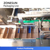 ZONESUN ZS-AFCL8 Automatic Roll-on Bottle Filling Capping Cartoning Equipment