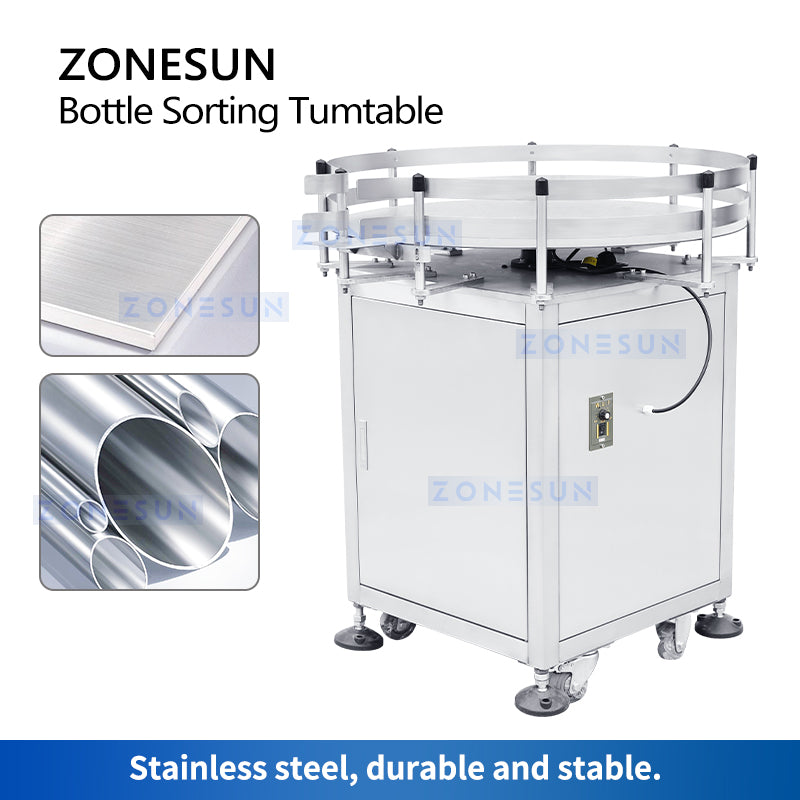 ZONESUN ZS-SP800 Automatic Bottle Unscrambler For Production Line