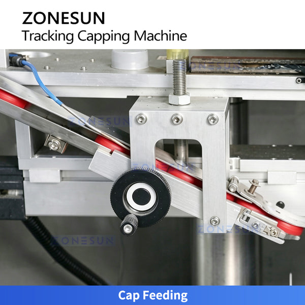 ZONESUN ZS-XG440P Automatic Double-Head Tracking Bottle Capping Machine