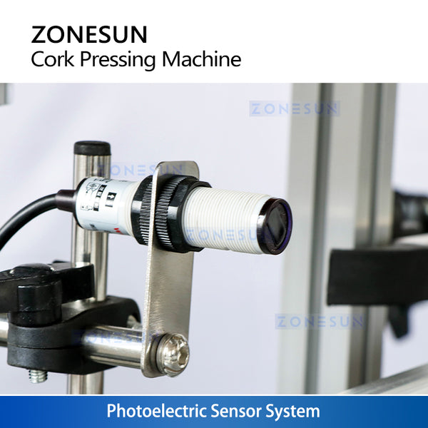 ZONESUN ZS-XG16D1 Máquina automática de prensado de tapas de corcho de madera con alimentador de tapas 
