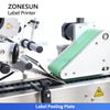 ZONESUN ZS-TB823R Automatic Real-Time Print & Apply Labeling Machine for Vials & Small Round Bottles