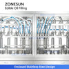 ZONESUN ZS-EVF01 Automatic Muti-head Edible Oil Piston Filling Machine