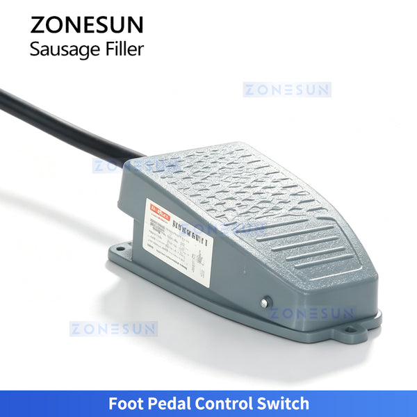 ZONESUN ZS-SFR1 Commercial Electric Sausage Filler Machine for Sausages Hot Dogs and Salami Meat Processing