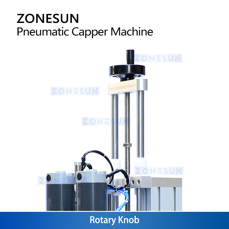 ZONESUN ZS-XG16 Automatic Pneumatic Bottle Capping Machine 20–60/min