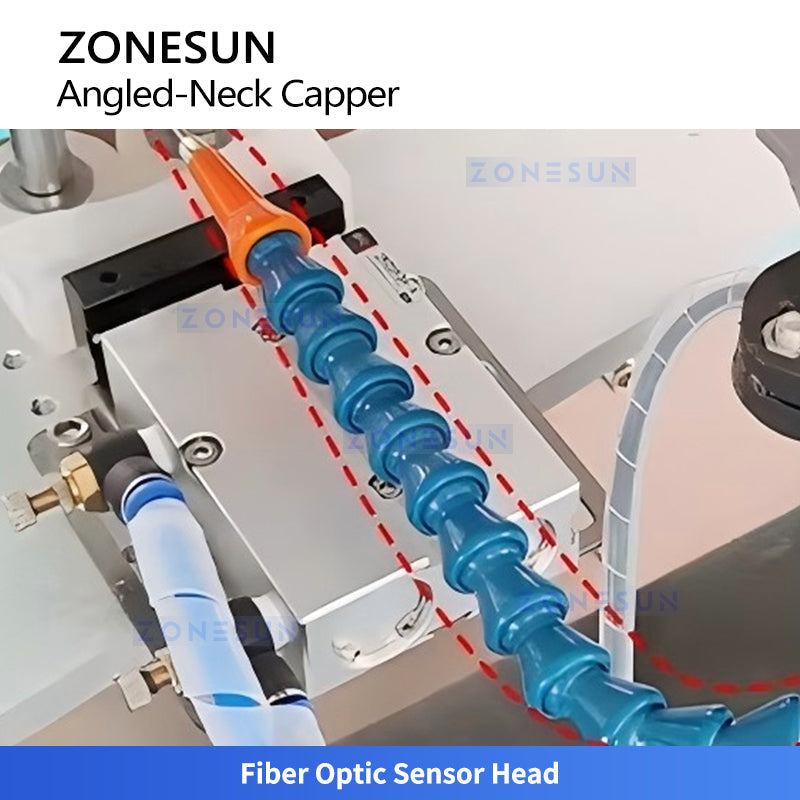 ZONESUN Automatic Toilet Cleaner Bottle Capping Machine