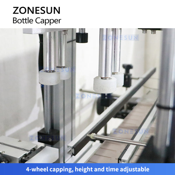 ZONESUN ZS-XG440I Automatic Pump Bottle Capping Machine with Vibrating Bowl