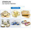 ZONESUN ZS-AFK350 Automatic Square Oval & Round Metal Can Seaming Machine