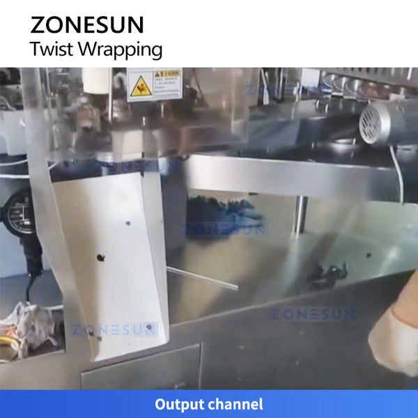 ZONESUN ZS-TCW2 Automatic Twist Lollipop Wrapping Machine
