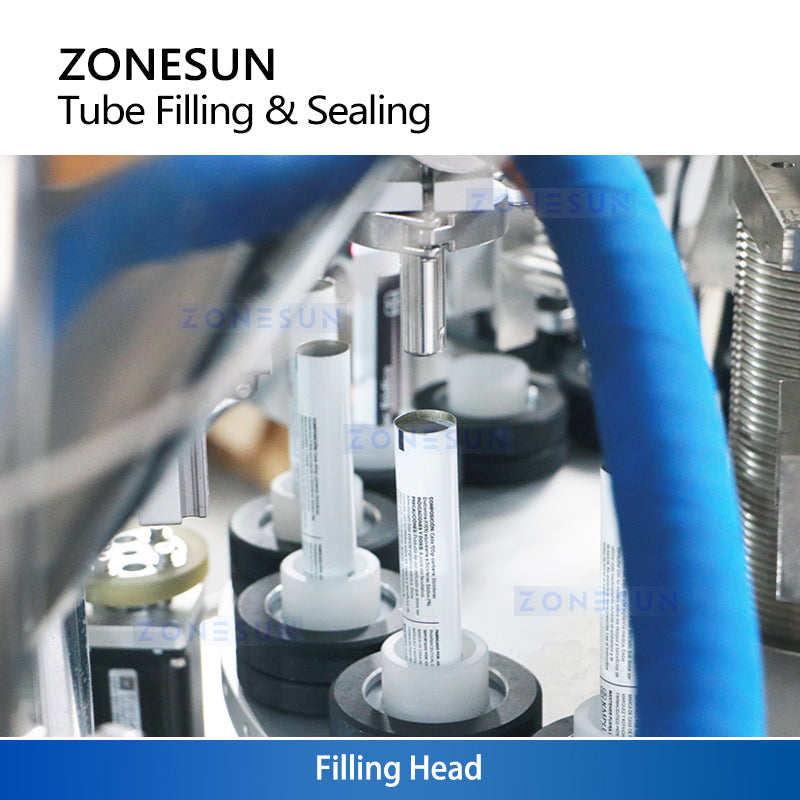 ZONESUN ZS-FS009A Full Automatic Liquid Paste Aluminum Tube Filling Sealing Machine