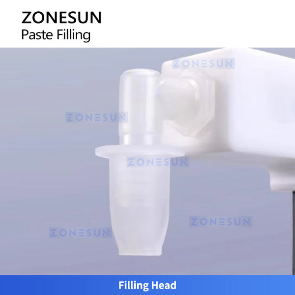 ZONESUN ZS-DTFP1 Semi-Automatic Paste Filling Machine Cream Honey Quantitative Filler