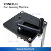 ZONESUN ZS-FJG100 Manual Can Seamer for PET & Aluminum Cans in Small-Batch Production