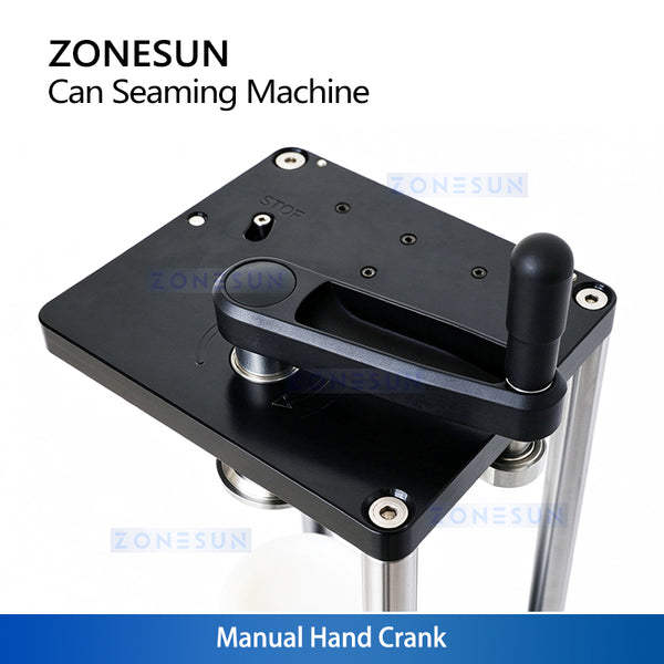 ZONESUN ZS-FJG100 Manual Can Seamer for PET & Aluminum Cans in Small-Batch Production