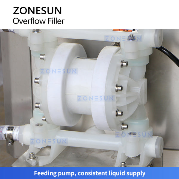 ZONESUN ZS-VTGZ100 High Volume Filling Machine Gravity Bottle Filler