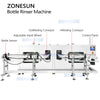 ZONESUN ZS-WB02A Automatic Bottle Rinser with Water and Air Cleaning Machine