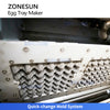 ZONESUN ZS-PT1000 Automatic Rotary Pulp Molding Machine for Egg Trays Fruit Trays and Biodegradable Paper Packaging