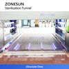 ZONESUN ZS-UVS2 Industrial UV Sterilization Tunnel for Packaging Products