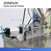 ZONESUN ZS-FS240L Paste Sachet Packing Machine for Food, Cosmetic & Pharma Products
